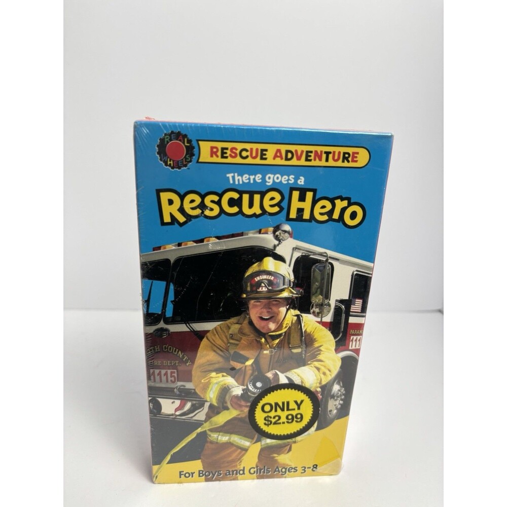Rescue Adventures: There Goes a Rescue Hero VHS Read Below